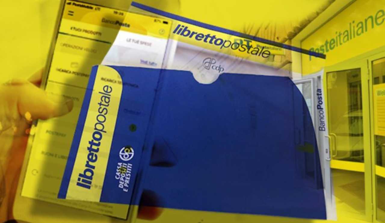 Illustrazione di un libretto postale (tgposte.poste.it FOTO) - www.guidamamme.it